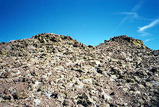 first view of the summit
