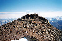 the summit of Sonora Peak